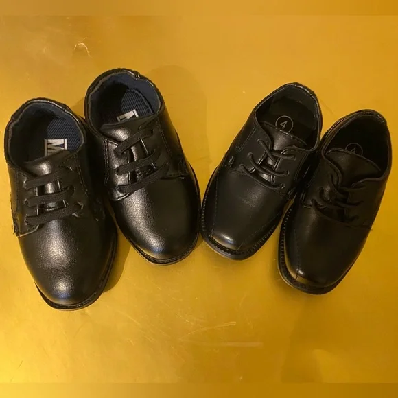 Chaussures Habillées Noires Pour Bébé/toddler - Taille US 5 - Marque Healthtex - Occasion Très Bon état